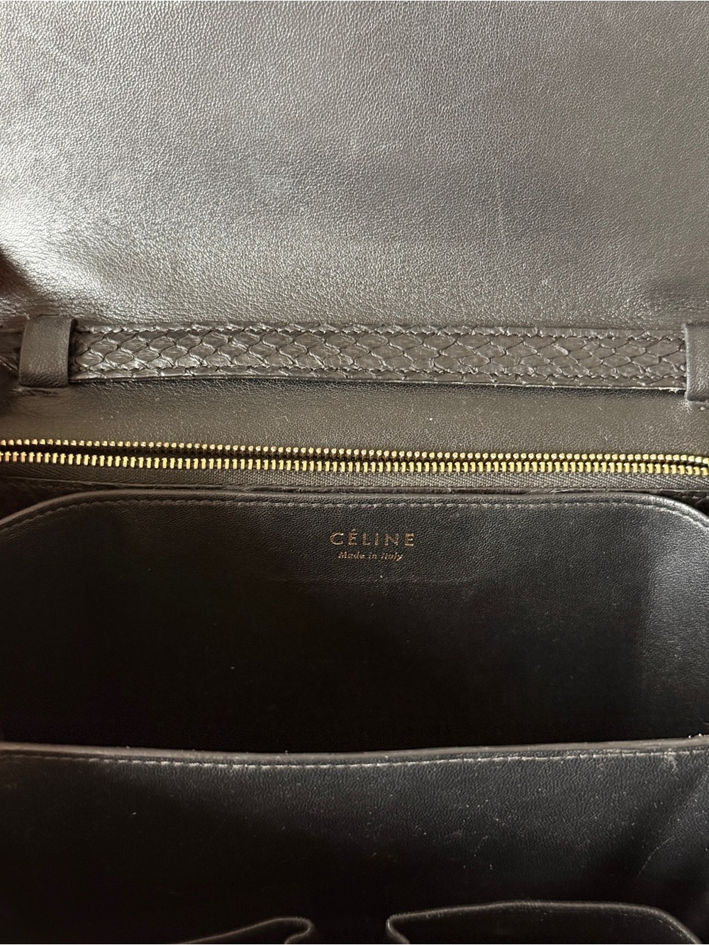 Gorgeous vintage Celine Python Bag - Picture 5 of 6